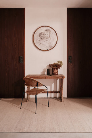 Flatweave Nettle & Wool by The Rug Company - roomset Flatweave Nettle & Wool by The Rug Company - roomset
