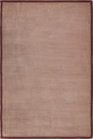Margo rug in Peony, full flatshot view