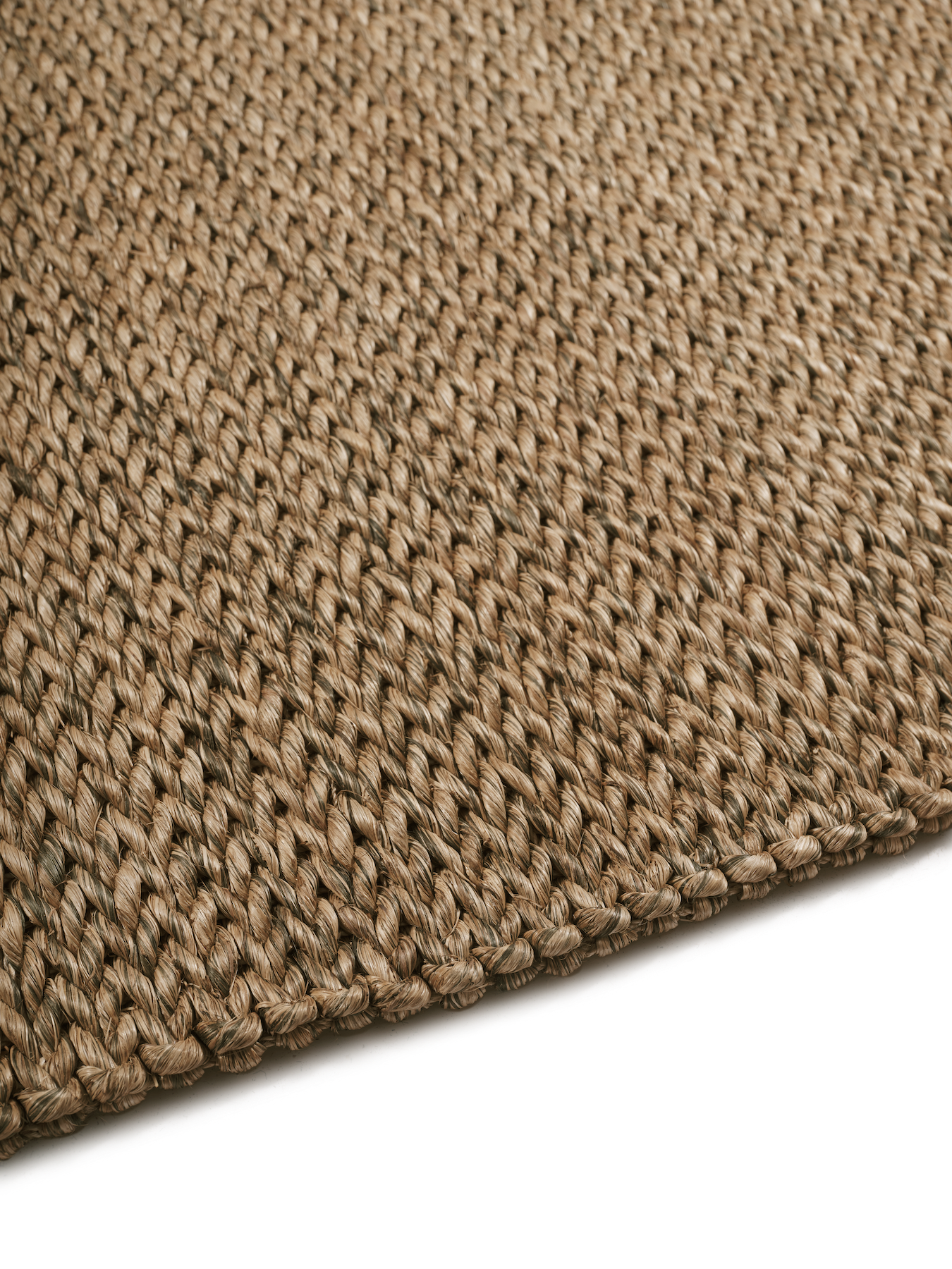 Abaca Herringbone Tiger - sidepile image
