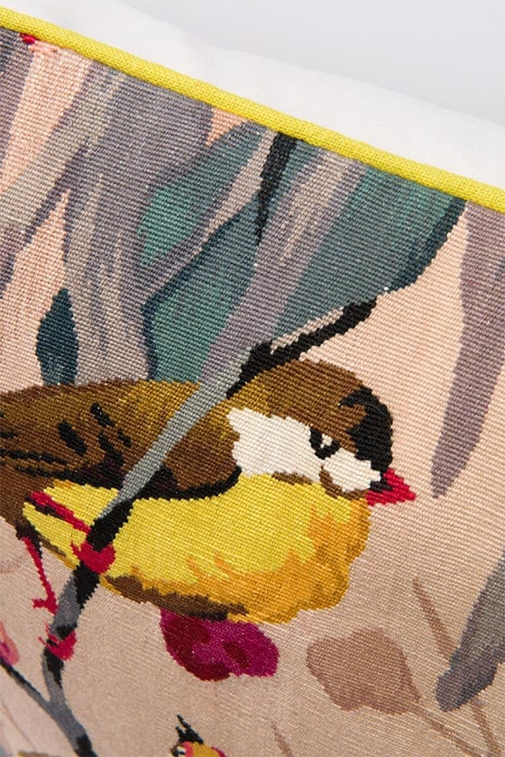 Birdie Blossom Cushion by Paul Smith - Close-up