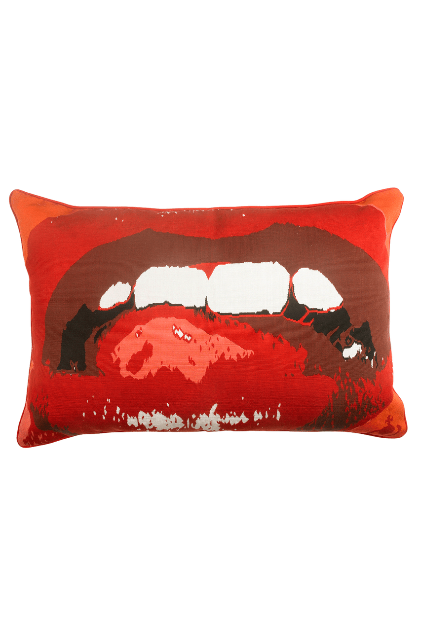 Mouth Red Cushion  - Flatshot