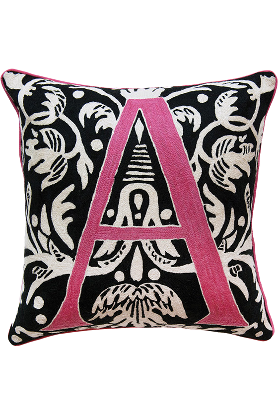 Alphabet A cushion by  - Flatshot