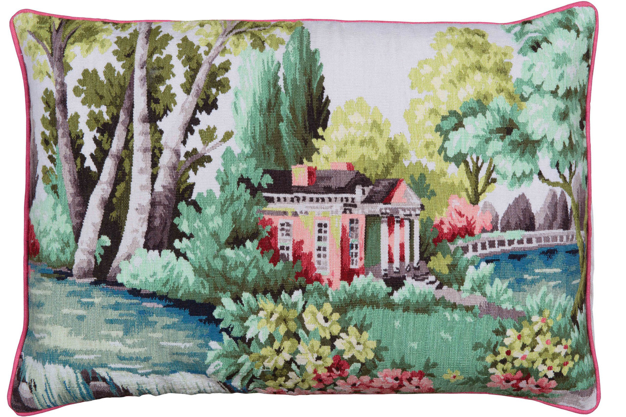 Manor House Cushion by Paul Smith - Flatshot White