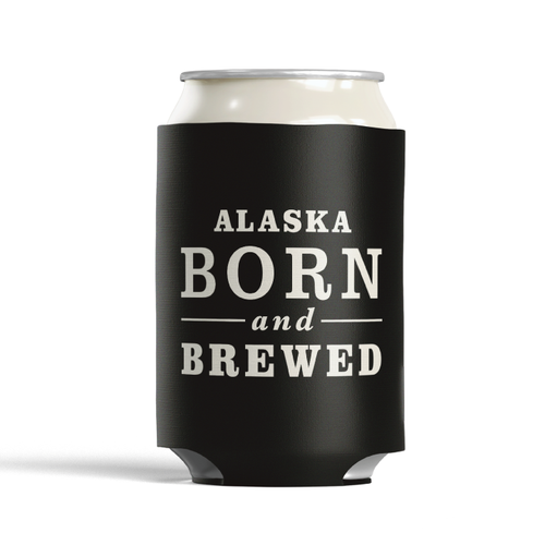 Alaska Born And Brewed (Black Can Cooler)