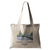 North To The Future (Natural Canvas Tote)