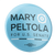 Mary Peltola Logo - Vintage Blue (2.25" Pin-Back Button -- Pack Of Two!)