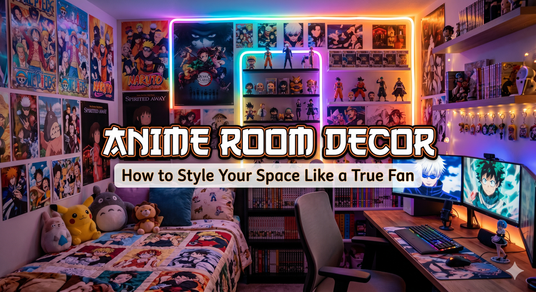 Anime Room Decor — How to Style Your Space Like a True Fan