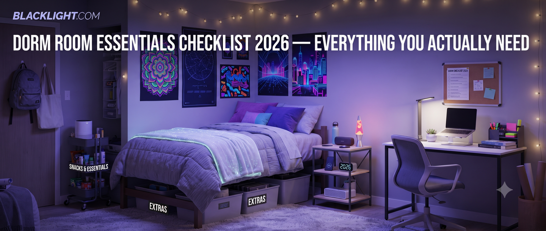 Dorm Room Essentials Checklist 2026 — Everything You Actually Need