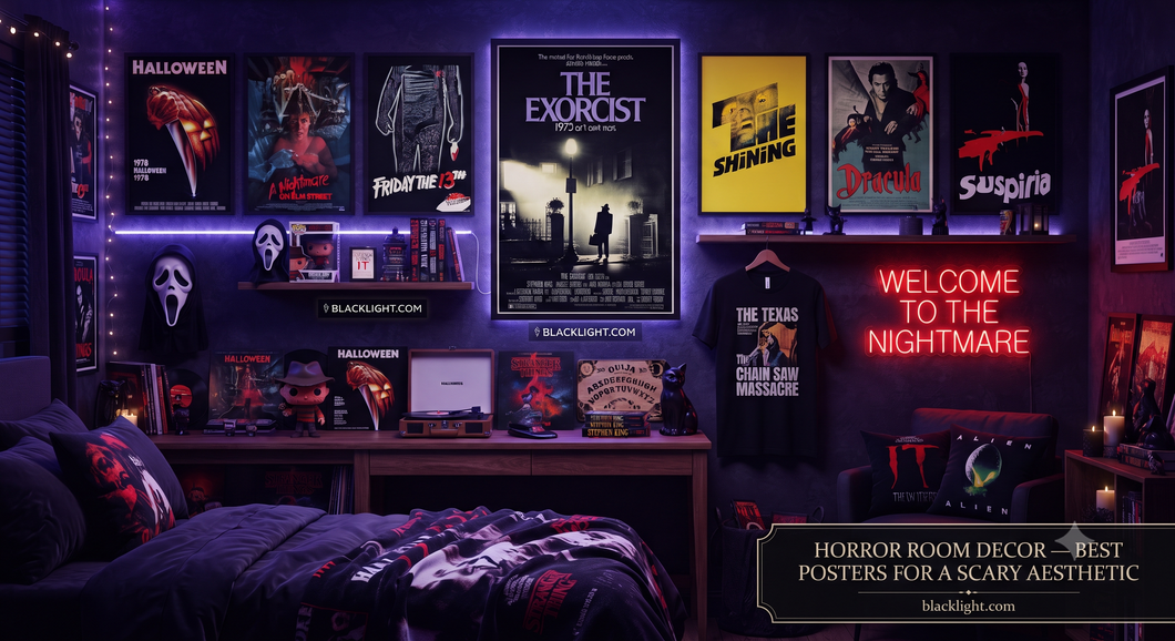 Horror Room Decor — Best Posters for a Scary Aesthetic