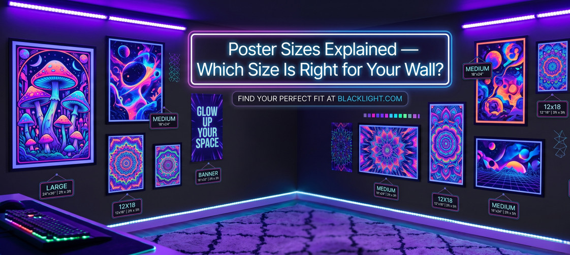 Poster Sizes Explained — Which Size Is Right for Your Wall?