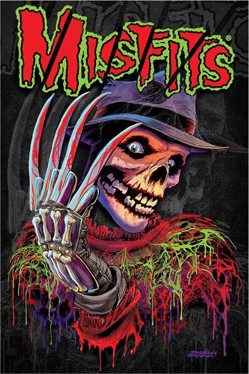Misfits Nightmare Fiend Poster 24in x 36in