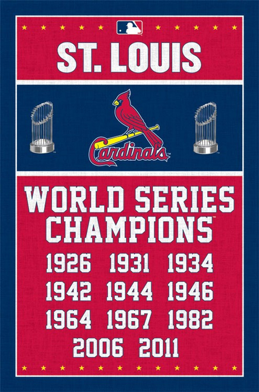 MLB St. Louis Cardinals - Champions Poster - 22.375 x 34