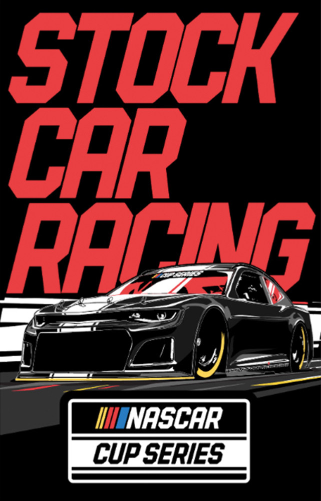 Nascar Stock Car Racing Poster 24x36 inch - Blacklight.com