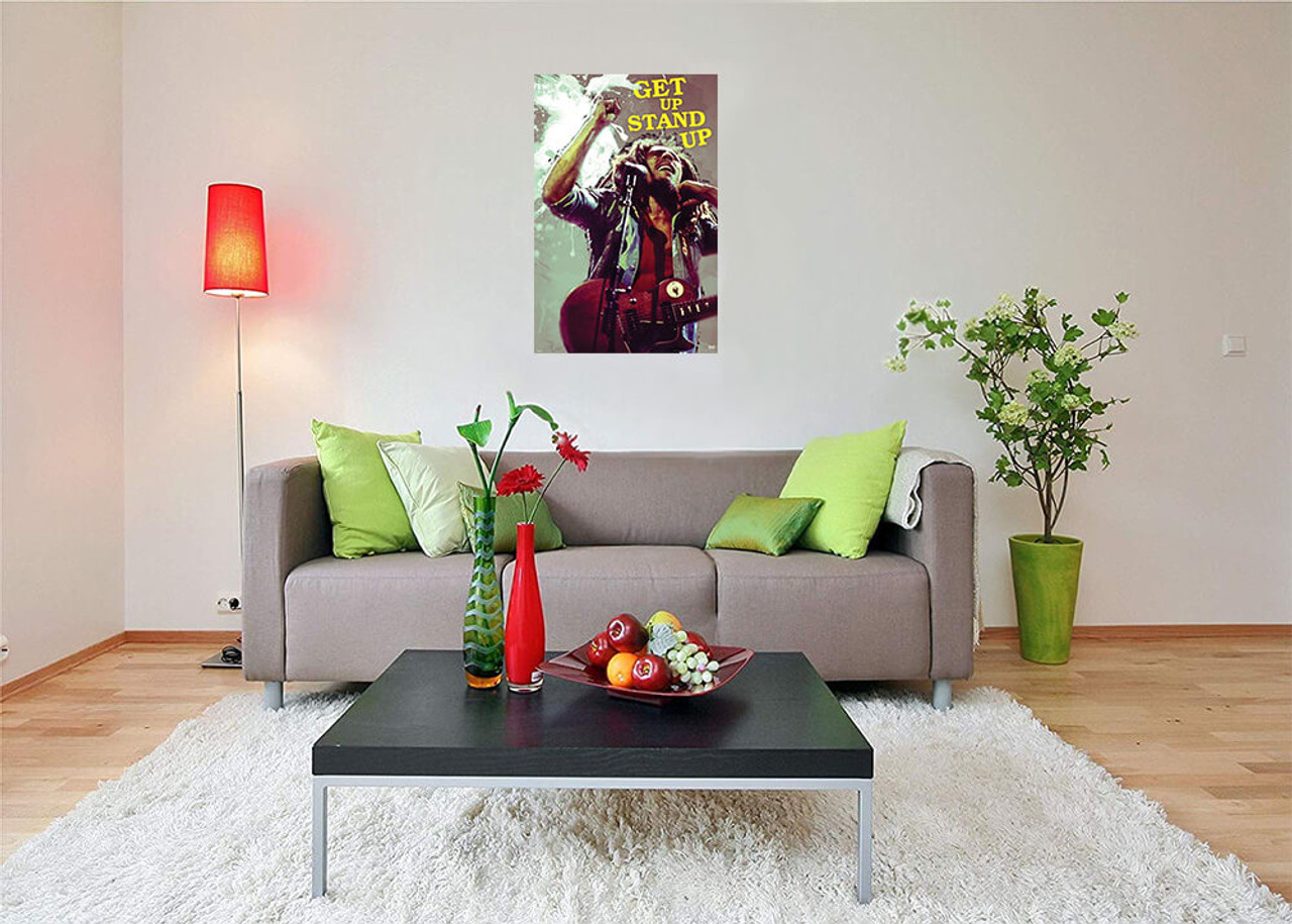 Bob Marley - Get Up Stand Up Poster Poster Print - Item