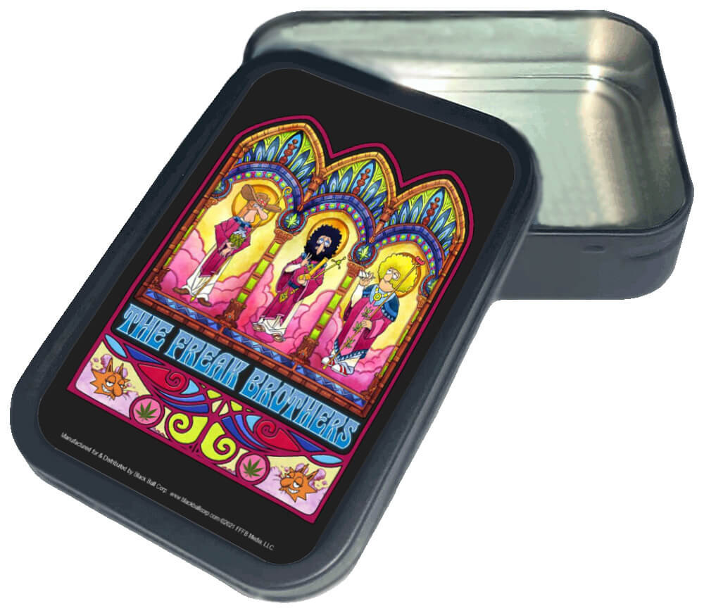 Stash Tins - The Freak Brothers Cathedral Storage Container 4.37