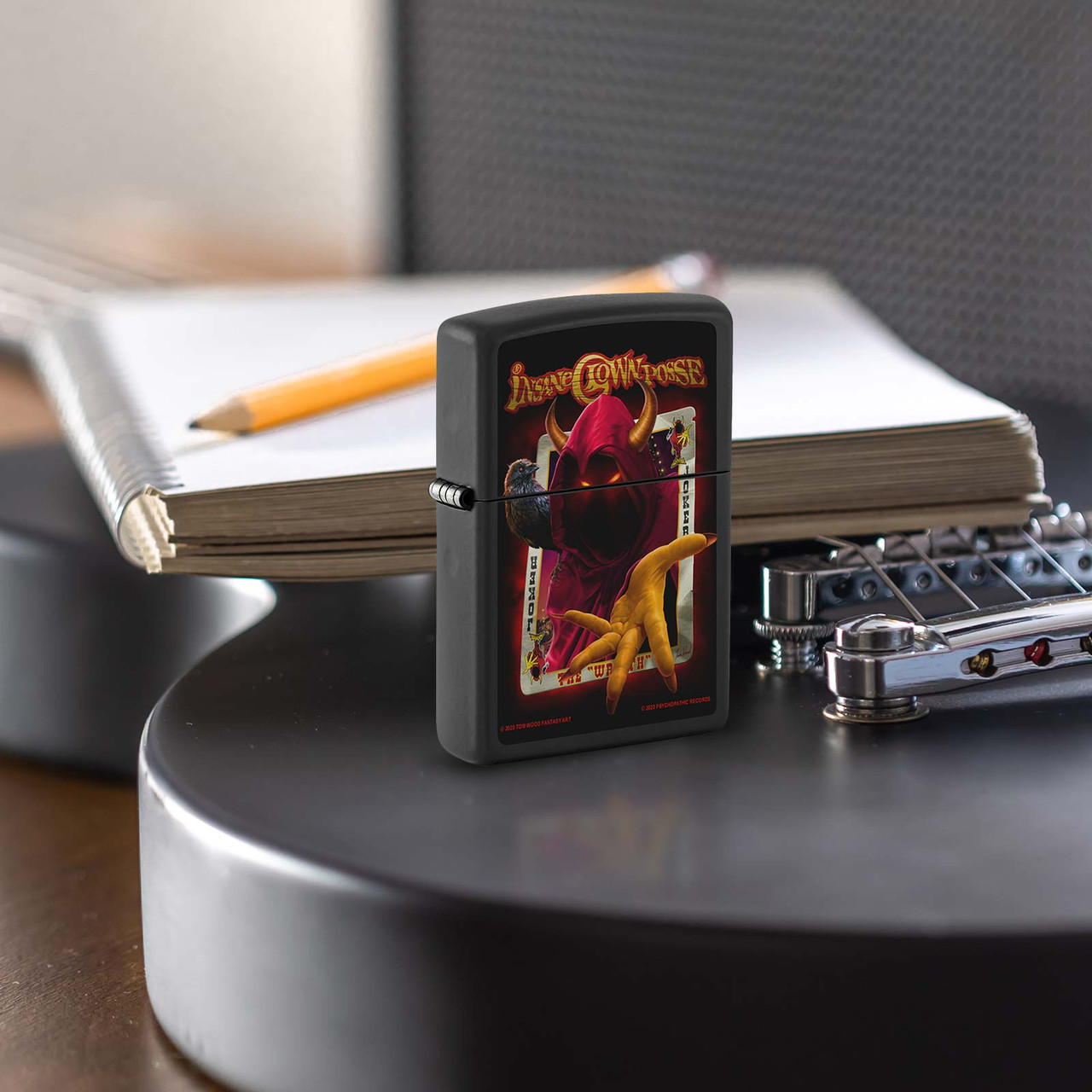 ICP The Wraith - Black Matte Zippo Lighter