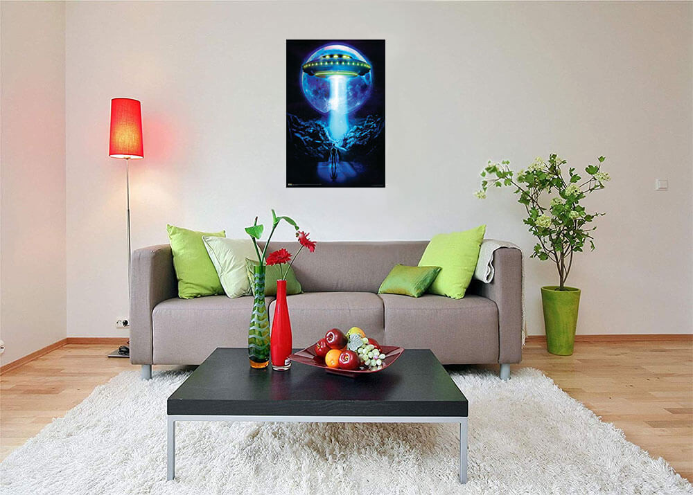 Space Road by Jonathan Gay - Non-Flocked Blacklight Poster 24