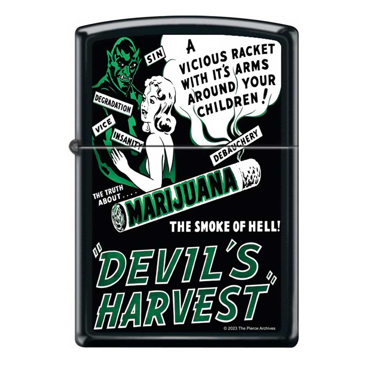 直営店】 BLACK devil Zippo - 小物