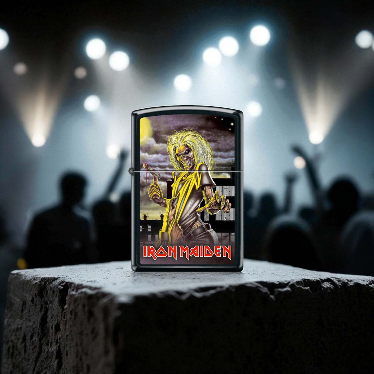 Iron Maiden Killers Black Matte Zippo Lighter