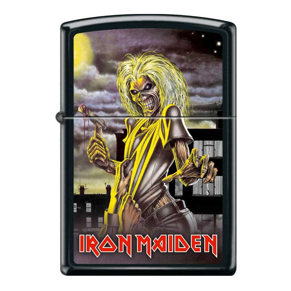 Iron Maiden Killers Black Matte Zippo Lighter