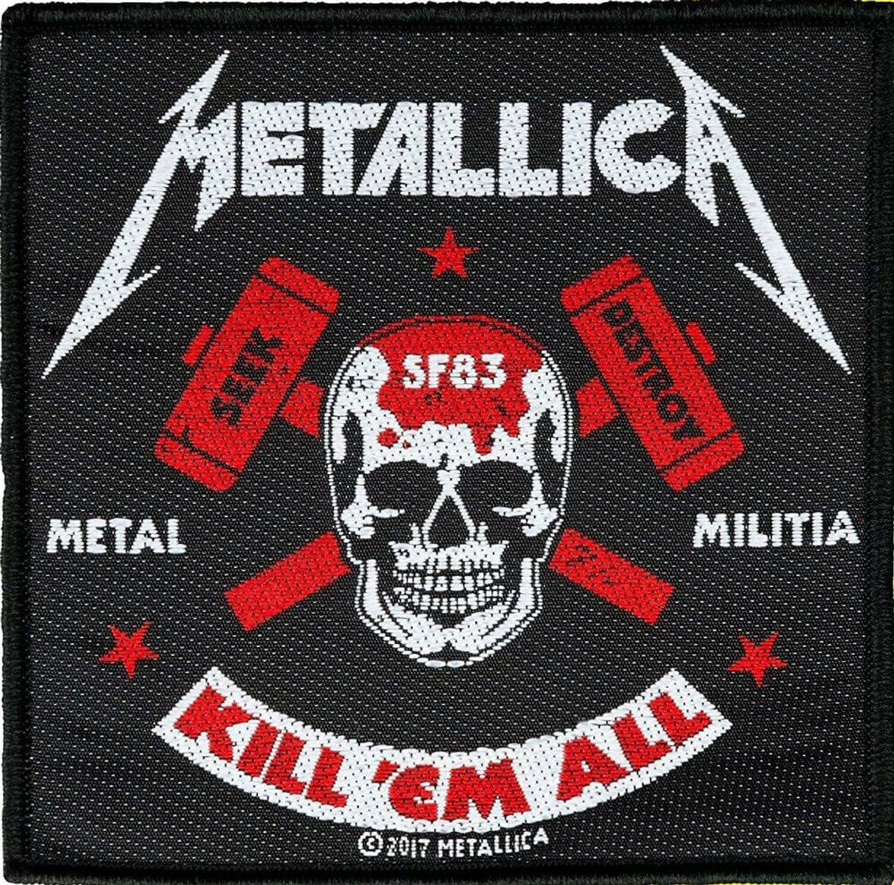 Metallica Kill 'em all patch - Steamretro