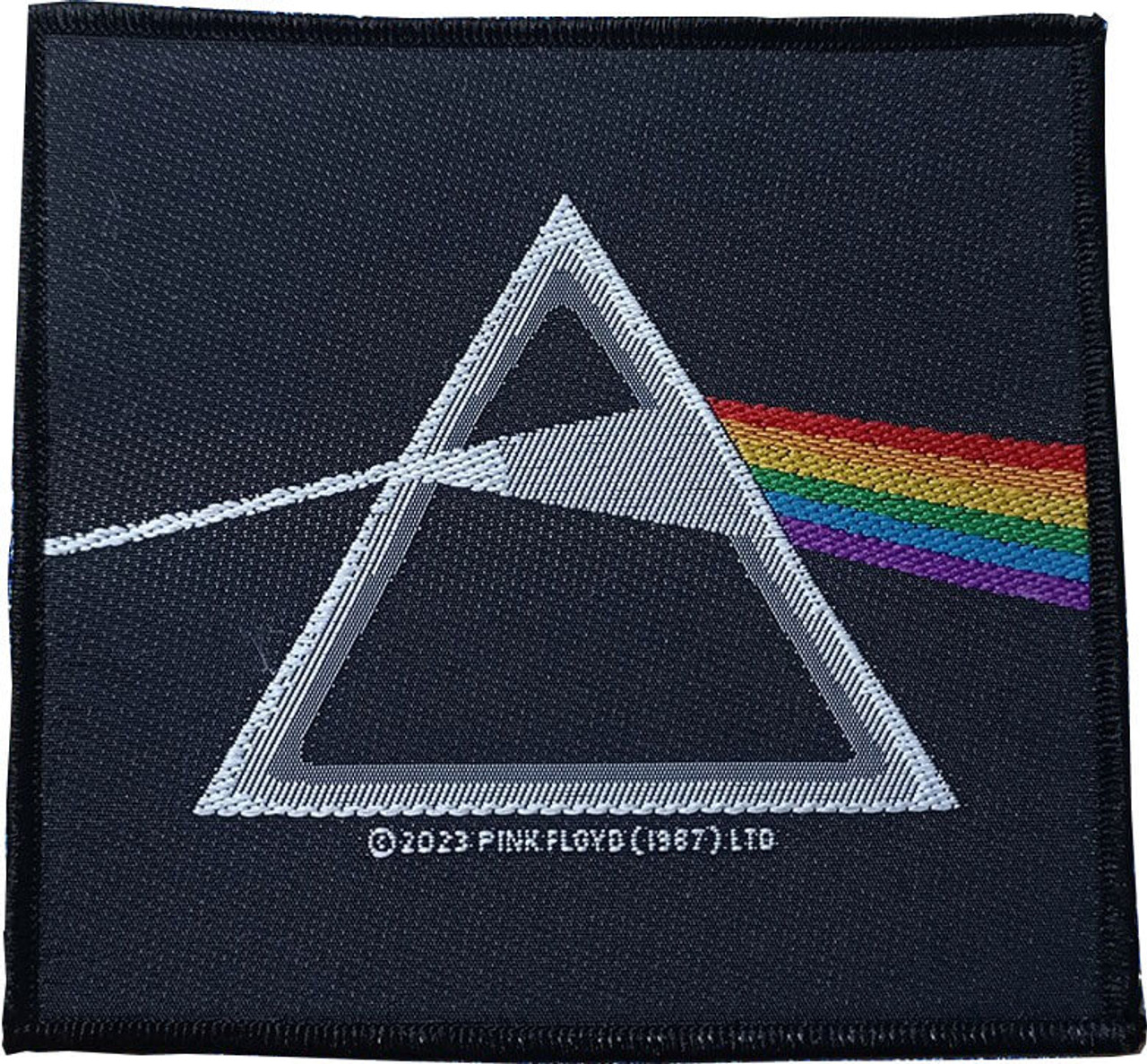 Pink Floyd Dark Side of the Moon Printed Patch 4 x 4 