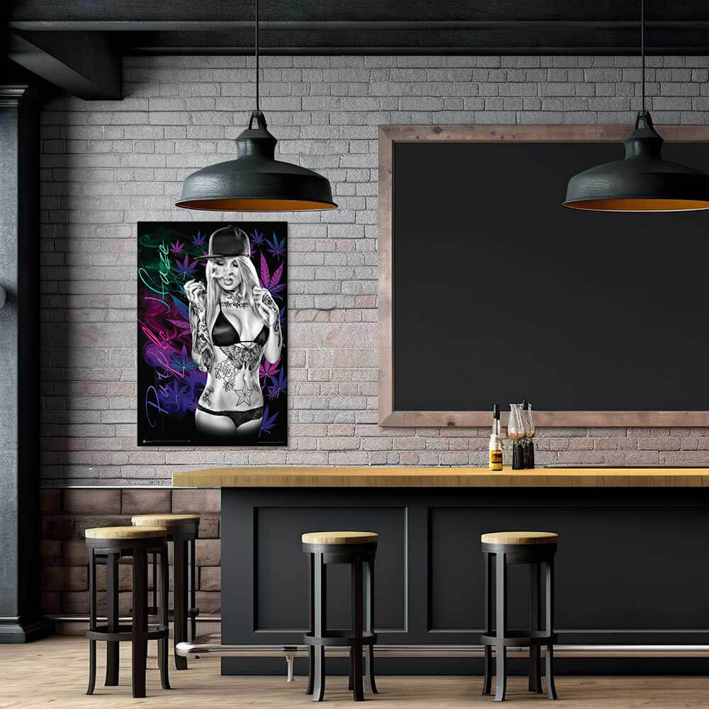 Purple Haze by Daveed Benito Poster - 24