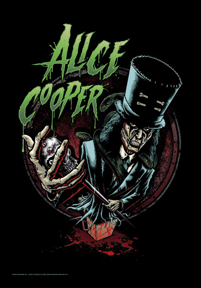 JACK IN THE BOX ファブリックポスター Alice Cooper - Jack in the Box Fabric Poster - 30
