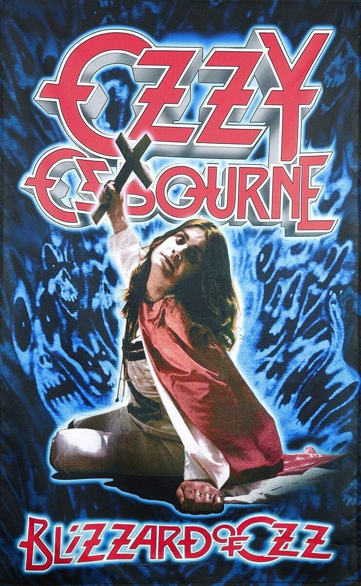 Ozzy Osbourne - Blizzard of Ozz Fabric Poster - 28