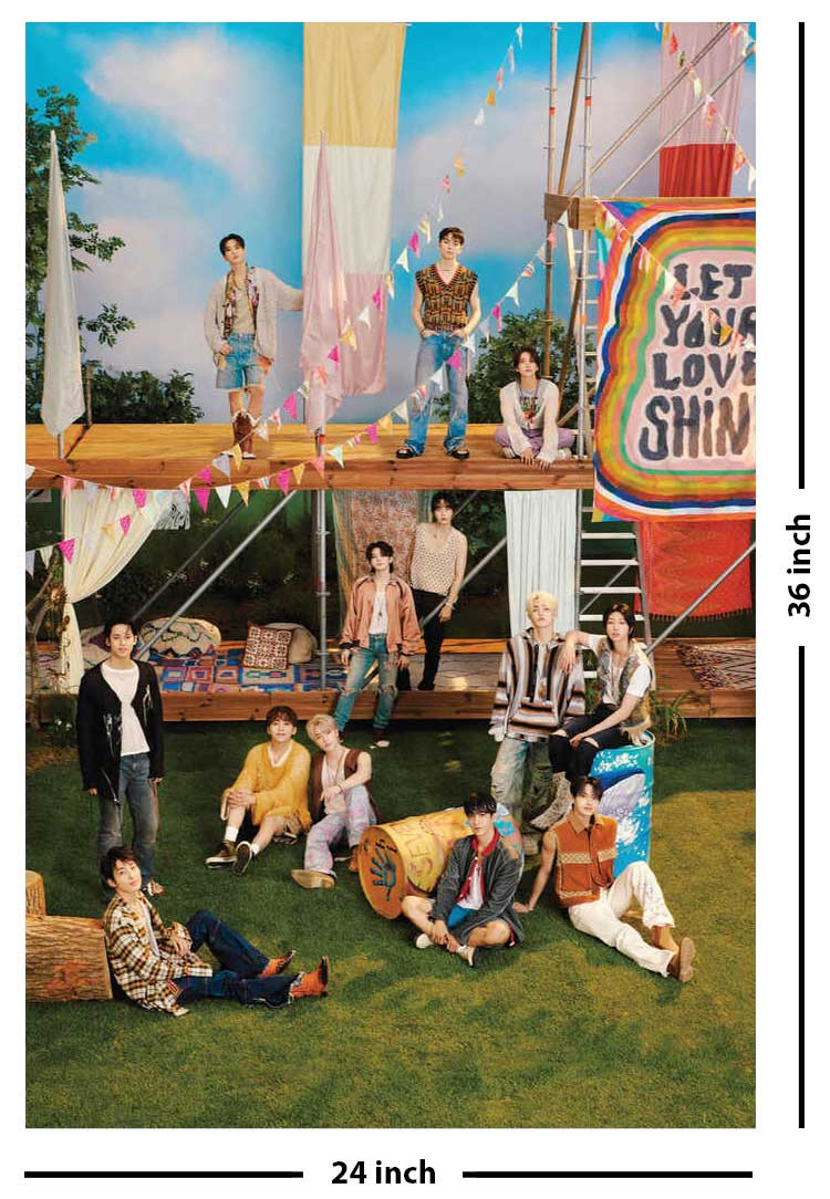 SEVENTEEN -Seventeenth Heaven Officially Licensed Music Poster