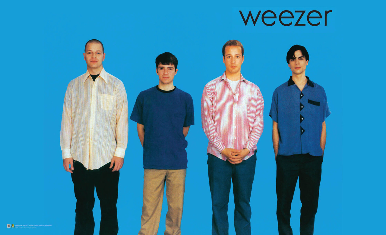 weezer フラッグ Weezer Blue Fly Flag 3' x 5'