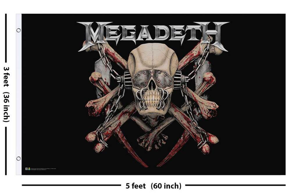 Megadeth Killing Is My Business Fly Flag 3' x 5'