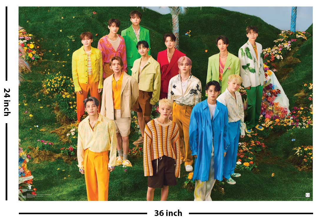 SEVENTEEN THESAEM ポスター SEVENTEEN(セブチ) 化粧品ブランドとタッグ「ポスター贈呈