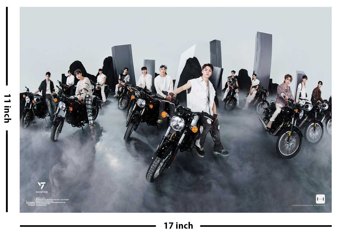 SEVENTEEN - Face the Sun Officially Licensed Mini Music Poster