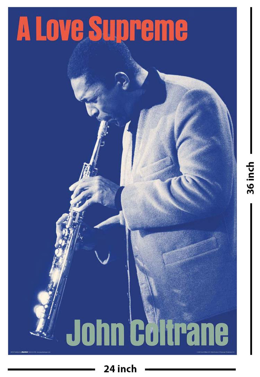 John Coltrane A Love Supreme Music Poster - 24