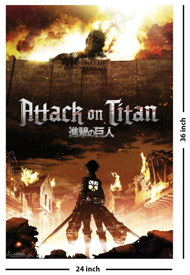Attack on Titan - Key Art - Anime Poster - 24
