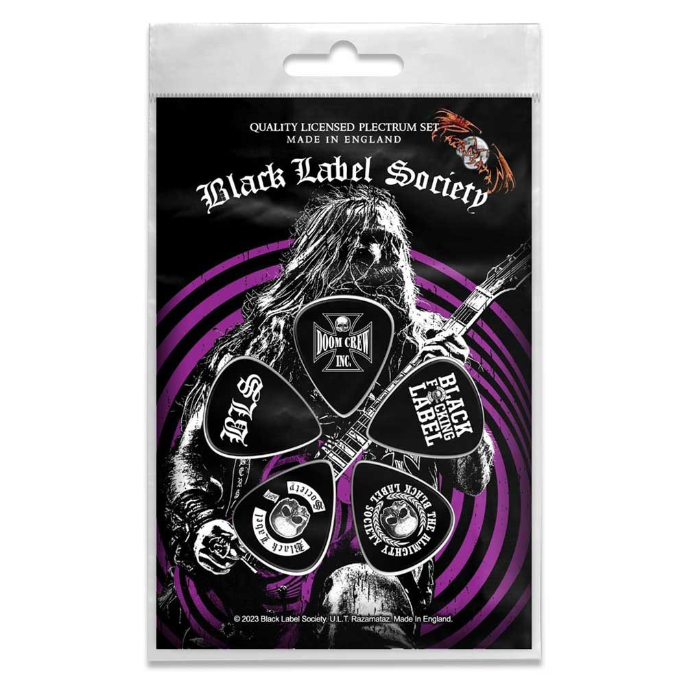 Black Label Society - Zakk Wylde Guitar Picks (Set of 5)