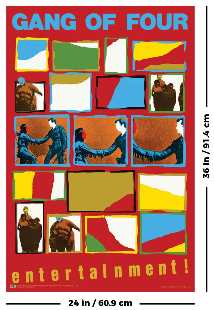 Gang of Four Entertainment Poster - 24 x 36