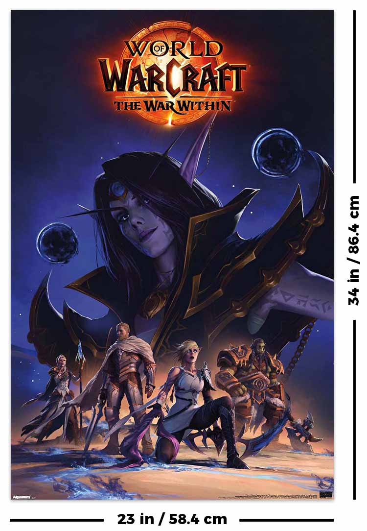 World of Warcraft: The War Within - Expansion Key Art Game Poster