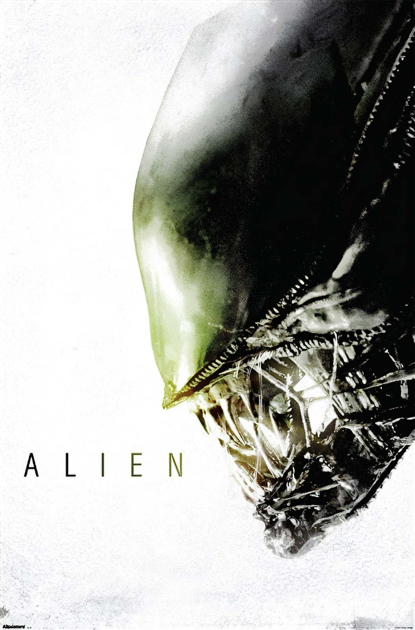 Alien Profile Movie Poster- 23.375