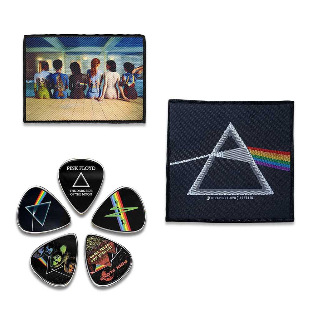 Pink Floyd Officially Licensed Gift Set - 1 Standard Embroidered