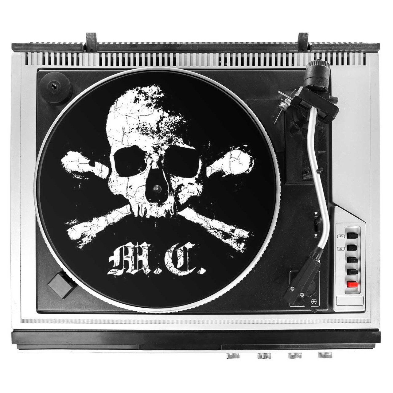 MÖTLEY CRÜE レコード二枚セット Motley Crue - Skull & Pentagram Slipmat (2pc set) - 12