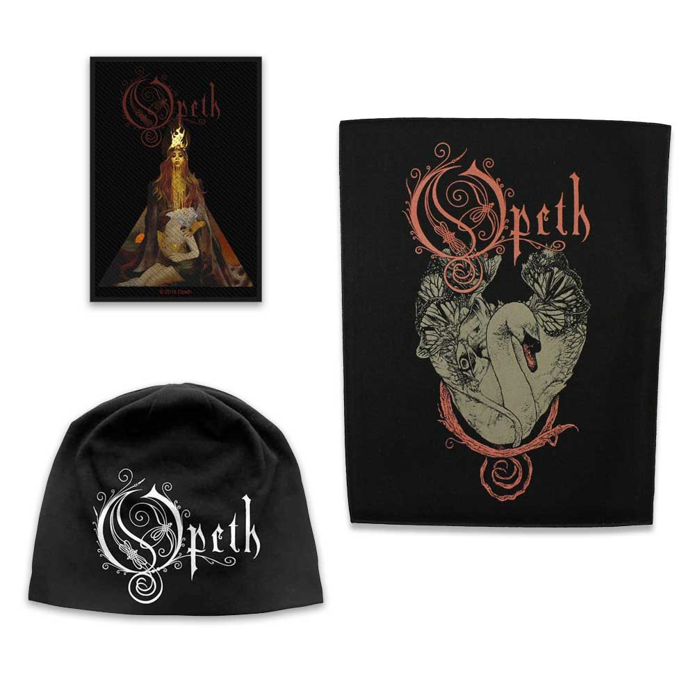 Opeth Officially Licensed Band Merch Gift Set - 1 Jersey Beanie, 1