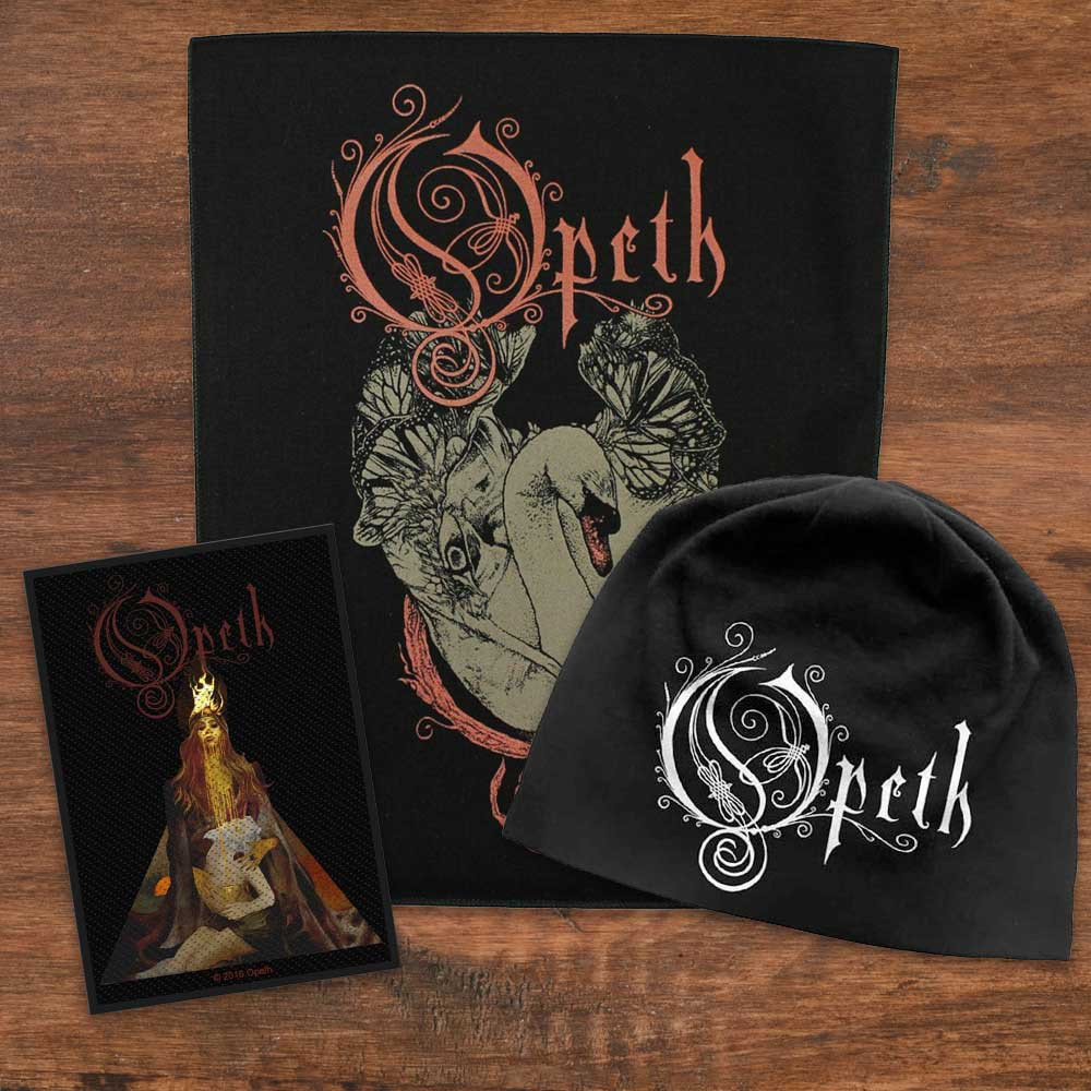 Opeth Officially Licensed Band Merch Gift Set - 1 Jersey Beanie, 1