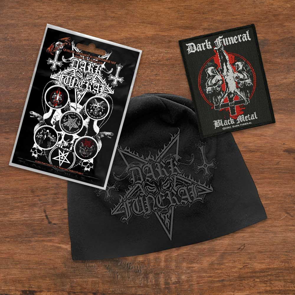 dark funeral MPI帯付き Dark Funeral Officially Licensed Band Merch Gift Set - 1 Jersey