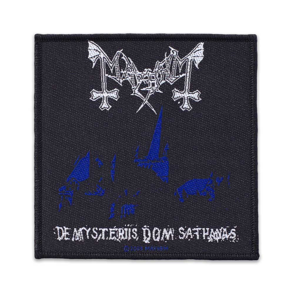 Mayhem 高品質パッチセット Blackl ブラックメタル Mayhem Officially Licensed Band Merch Gift Set - 1 Back Patch, 1