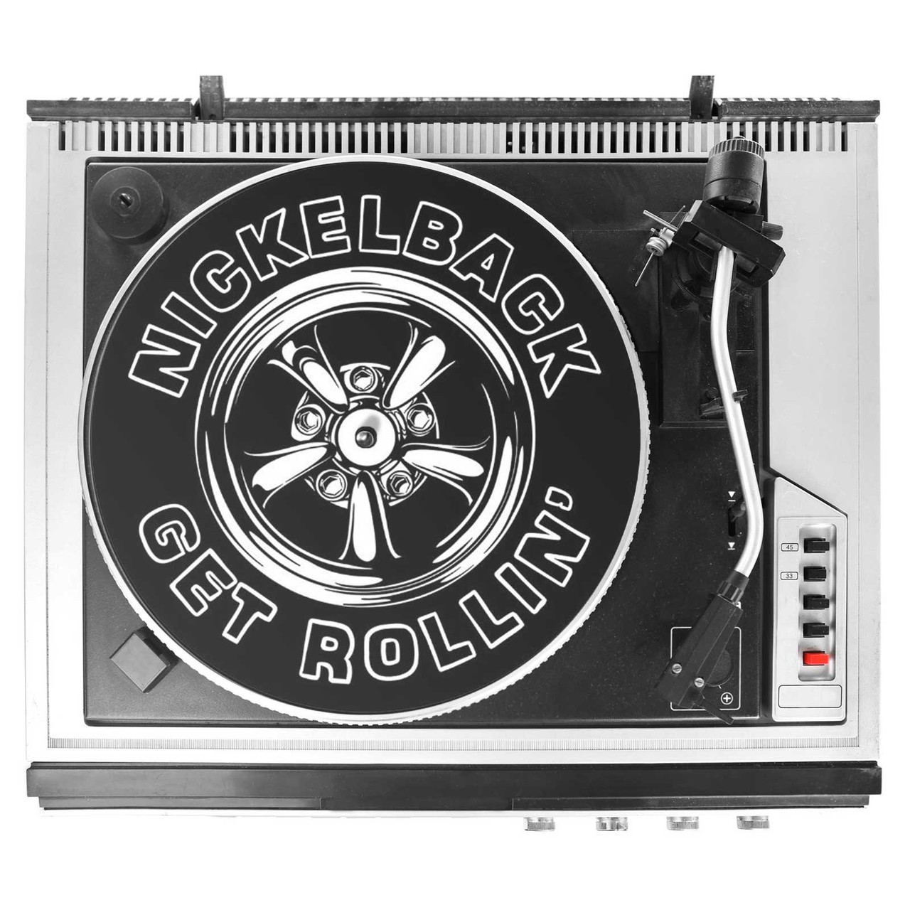Nickelback - Get Rollin' Slipmat (2pc set) - 12” - Blacklight.com