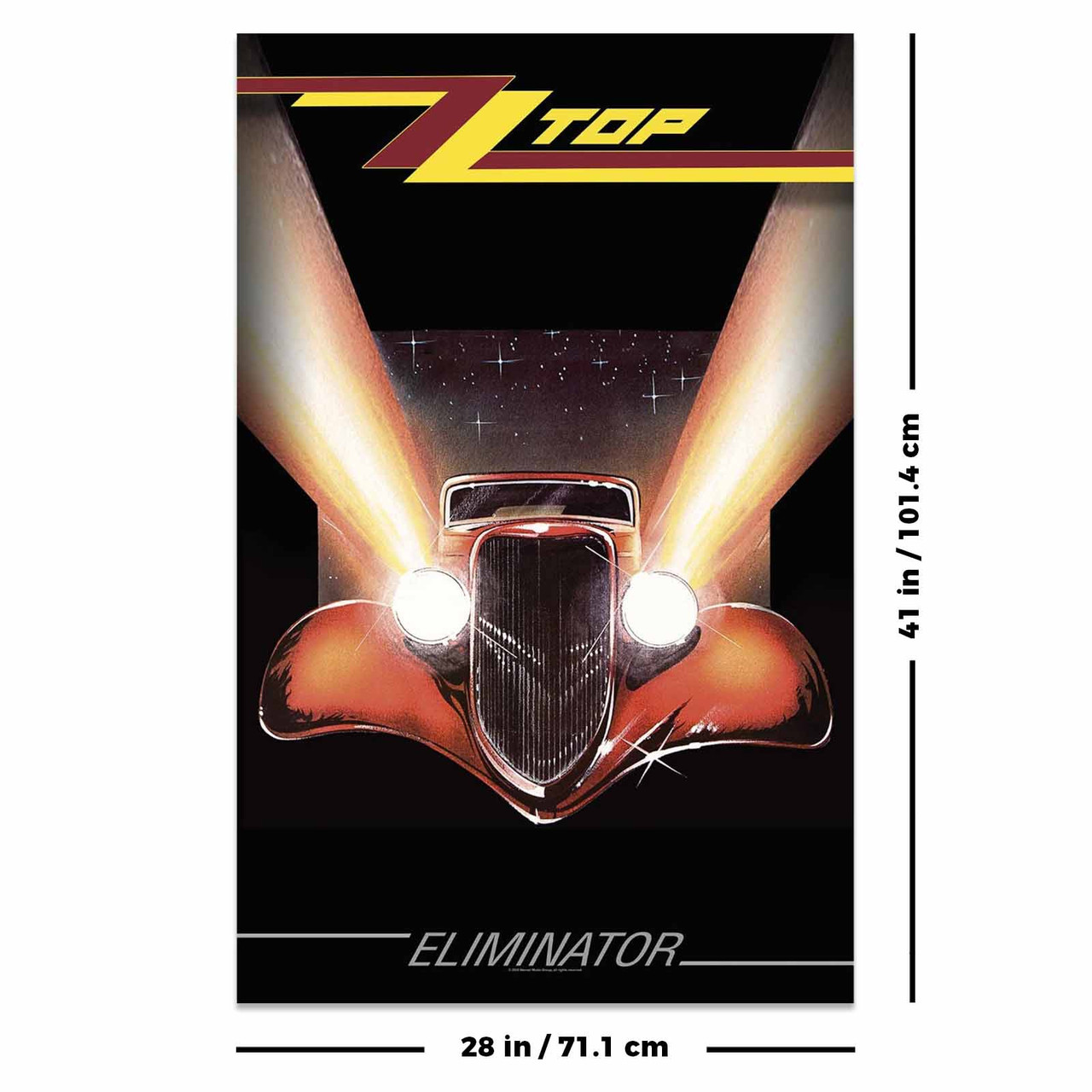 ZZ Top - Eliminator Textile/Fabric Poster - 28