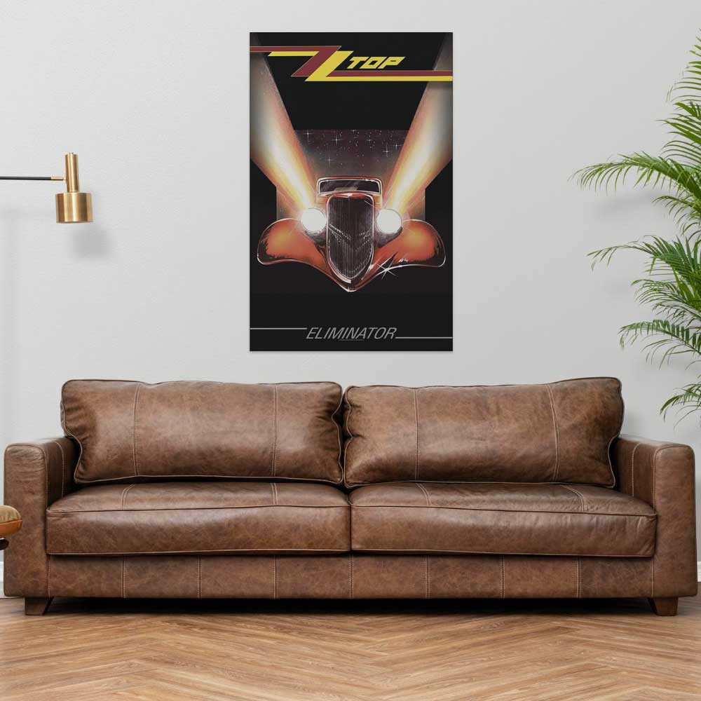 ZZ Top - Eliminator Textile/Fabric Poster - 28
