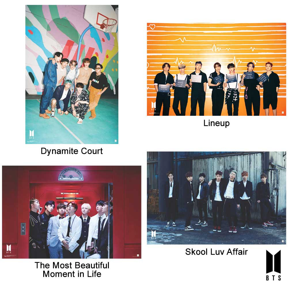 BTS - Four Poster Bundle Pack - Skool Luv Affair - 36